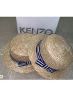 Дитячий солом'яний капелюх канотьє