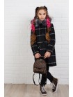 Детское пальто в клетку
