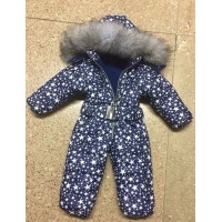 Зимний детский комбинезон на девочку