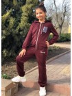 Трикотажный комбинезон на девочку подростка