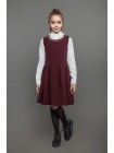 Красивый школьный сарафан для девочки