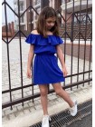 Плаття з відкритими плечима для дівчинки