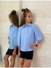 Рубашка на дівчинку в школу