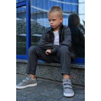Брючний костюм на хлопчика в смужку