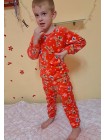 Теплая пижама для мальчика
