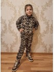Флисовый костюм для девочки