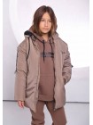 Подростковый спортивный костюм на флисе с курткой