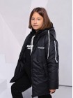 Подростковый спортивный костюм на флисе с курткой