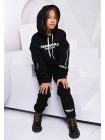 Подростковый спортивный костюм на флисе с курткой