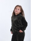 Велюровый костюм на девочку ZARA