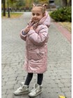 Тепла зимова куртка на дівчинку