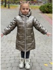 Тепла зимова куртка на дівчинку